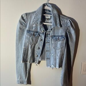 Distressed Denim Jacket